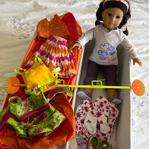 American Girl Toys American Girl Of The Year Jess Doll Kayak